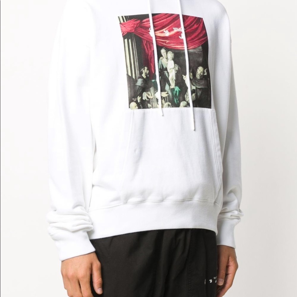 NWT Authentic Off-White Caravaggio Hoodie